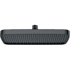 Лійка для душу стельова KOER KP-0402-07-OH, 310x200 мм (Колір графіт) (KR4990)