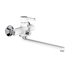 Змішувач для ванни MIXXUS PREMIUM EDEM 006 EURO WHITE (Колір білий/хром) (MI5846)