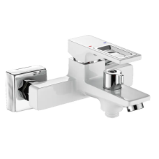 Змішувач для ванни MIXXUS PREMIUM DANTE 009 EURO WHITE-CHROME (Колір білий/матовий хром) (MI6795)