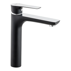 Змішувач для умивальника високий MIXXUS PREMIUM EVA 001 HIGH BLACK (Колір чорний) (MI5950)
