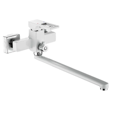 Змішувач для ванни MIXXUS PREMIUM DANTE 006 EURO WHITE-CHROME (Колір білий/матовий хром) (MI6794)