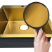 Мийка з нерж. сталі MIXXUS MH5050 MICRO DECOR BRUSHED GOLD (3.0/0.8) (колір матове золото) (MI8214) Мийка з нерж. сталі MIXXUS MH5050 MICRO DECOR BRUSHED GOLD (3.0/0.8) (колір матове золото) (MI8214)