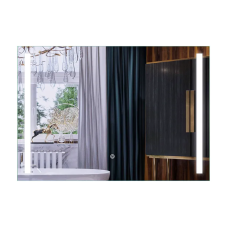 Дзеркало MIXXUS PREMIUM LINES MR18-100x70-REVERSE з LED Touch, Anti-fog, димером, рег. яскравості (MP6627)