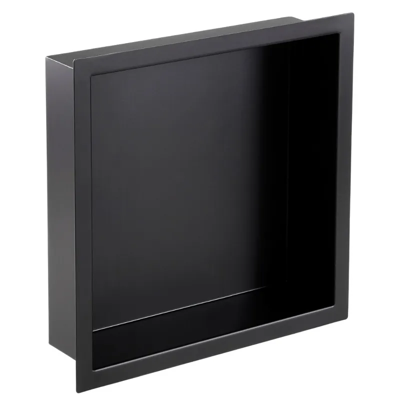 Полиця для ванної кімнати Mixxus Premium Niche-0101 Black (MI6678) Полиця для ванної кімнати Mixxus Premium Niche-0101 Black (MI6678)