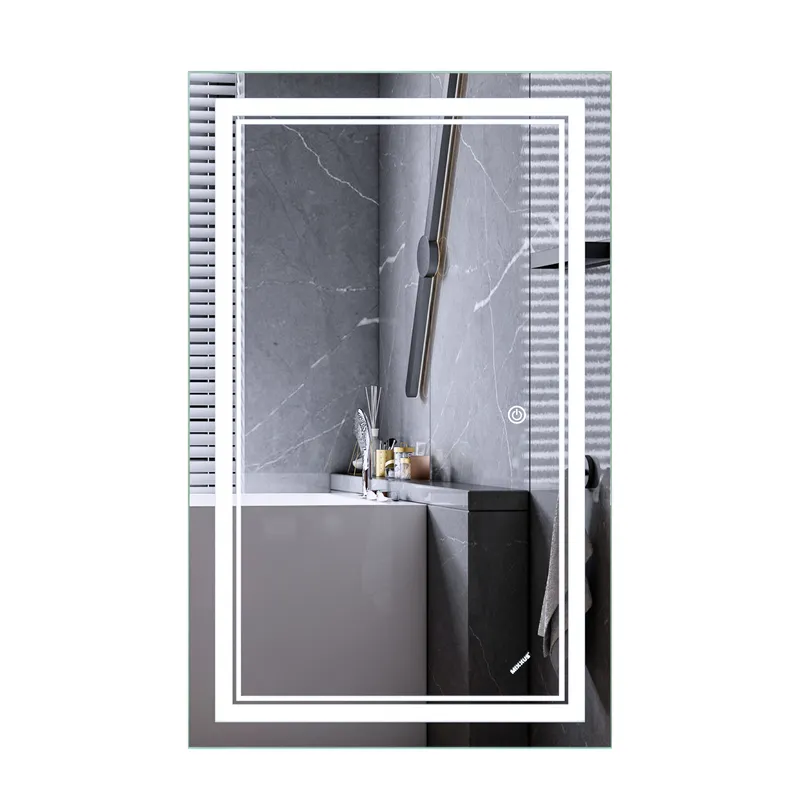 Дзеркало MIXXUS PREMIUM QUADRO MR20-50x80-REVERSE з LED Touch, Anti-fog, димером, рег. яскравості (MP6620) Дзеркало MIXXUS PREMIUM QUADRO MR20-50x80-REVERSE з LED Touch, Anti-fog, димером, рег. яскравості (MP6620)