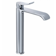 Змішувач для умивальника високий HAIBA BOLERO 001 HIGH NUT (Колір хром) (HB9575)