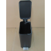 Відро для сміття з плавним закриттям прямокутне MIXXUS DIVERSE-TC0312 BLACK 12 л (колір чорний) (MI7091)