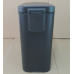 Відро для сміття з плавним закриттям прямокутне MIXXUS DIVERSE-TC0312 BLACK 12 л (колір чорний) (MI7091)