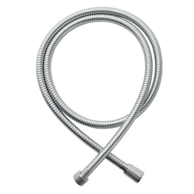 Шланг для душу KOER KB-0802-125-01 CHROME, обплетка нержавіюча сталь 125 см (Колір хром) (KR4837) Шланг для душу KOER KB-0802-125-01 CHROME, обплетка нержавіюча сталь 125 см (Колір хром) (KR4837)
