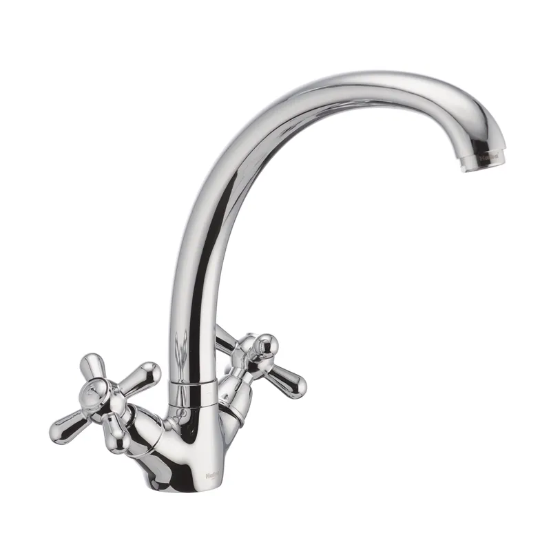 Змішувач для кухні HAIBA DOMINOX 273 RUBBER (Колір хром) (HB0943) Змішувач для кухні HAIBA DOMINOX 273 RUBBER (Колір хром) (HB0943)