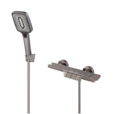 Змішувач для ванни MIXXUS PREMIUM TERRA 009 GRAPHITE (колір графіт) (MI8384)